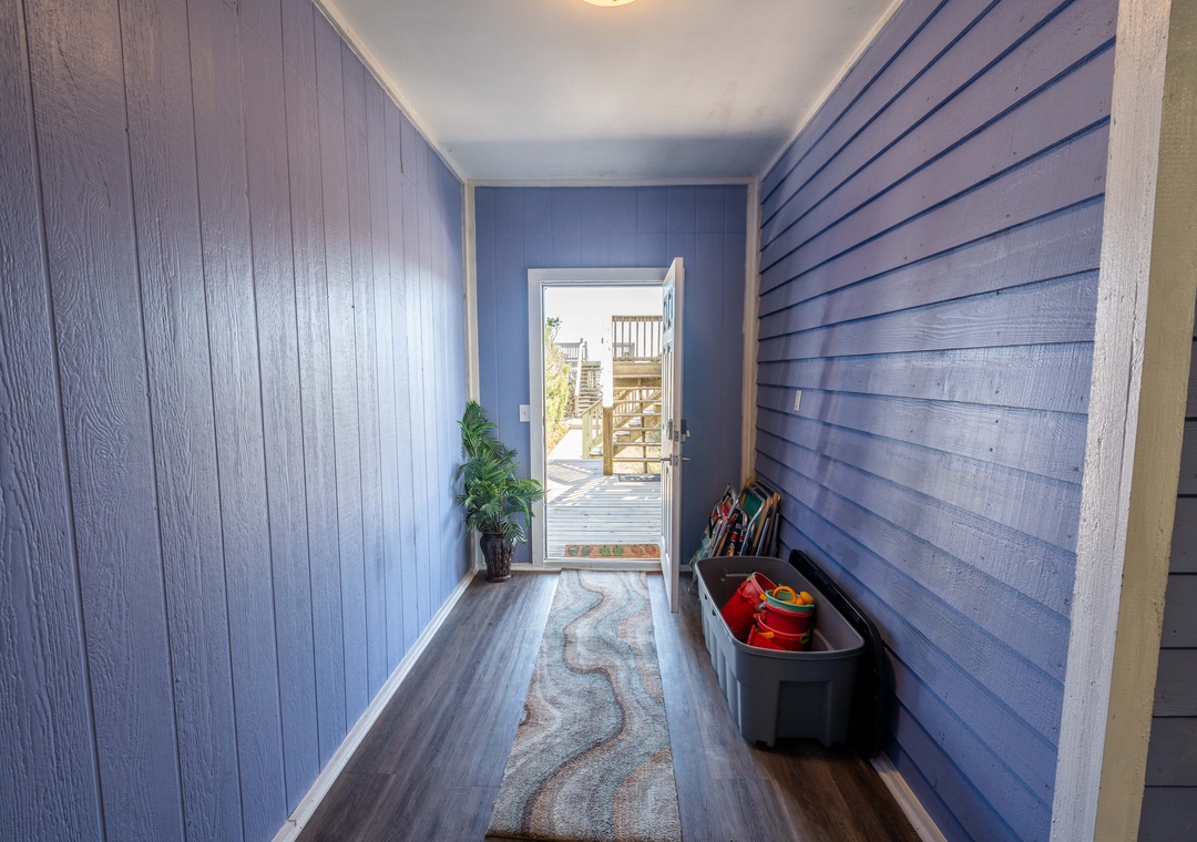Ground Floor Rec Room Entrance