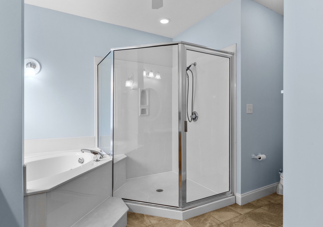 King Suite Bathroom Shower
