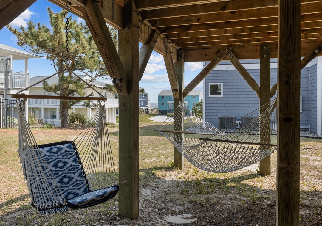 Relax on the Swing or Hammock,
