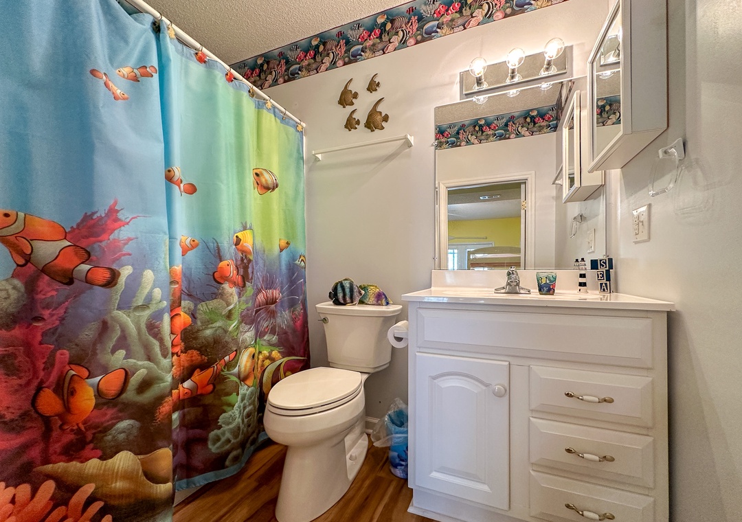 attached bathroom