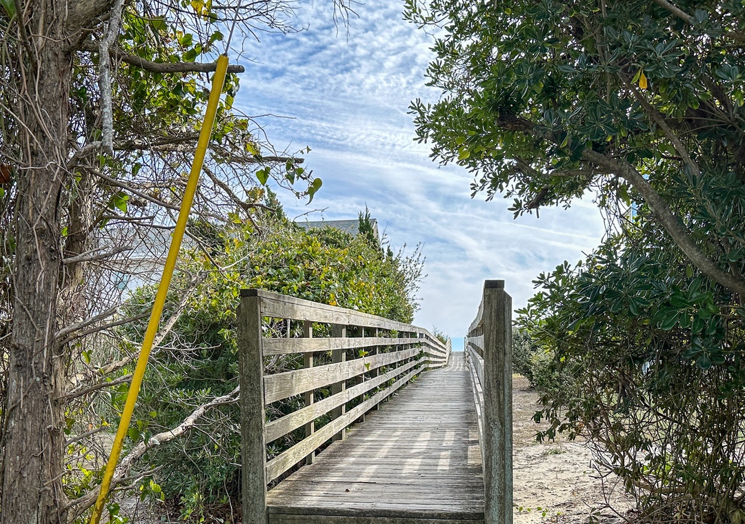 Beach Walkway! So close!