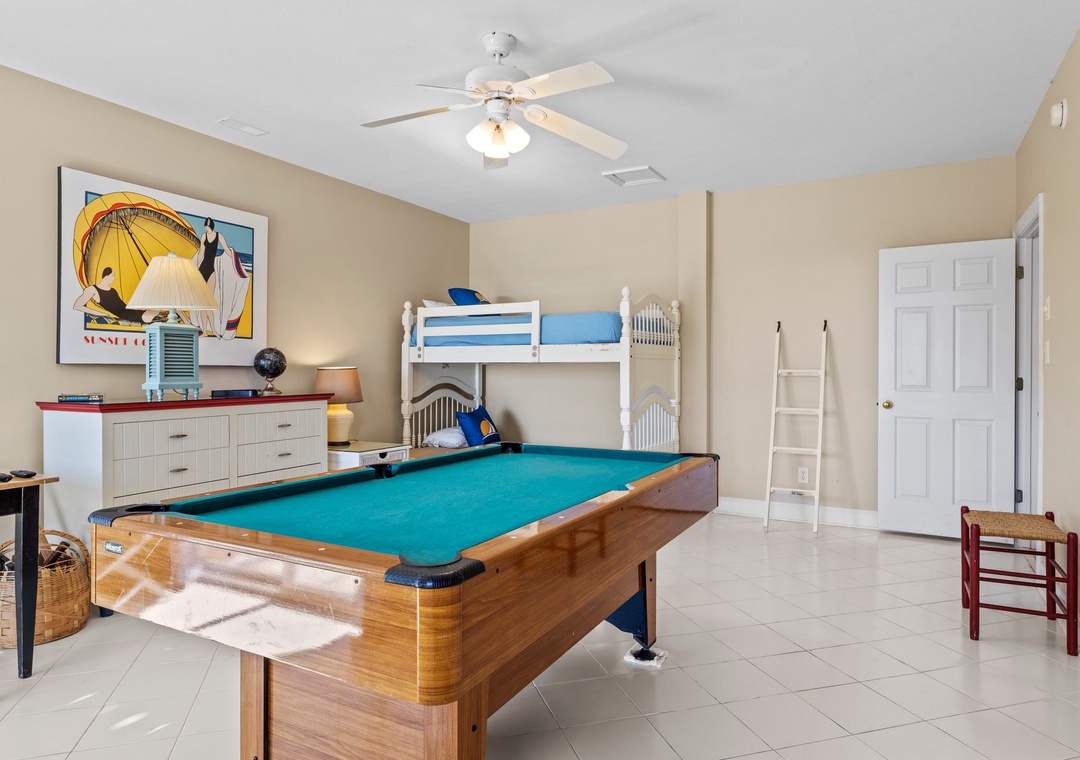 Rec room/Bunk Bedroom