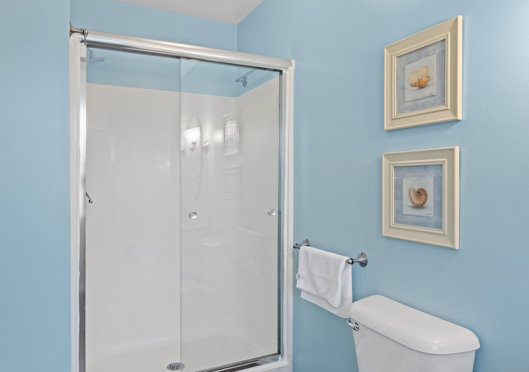 Bathroom on living room level -2nd level