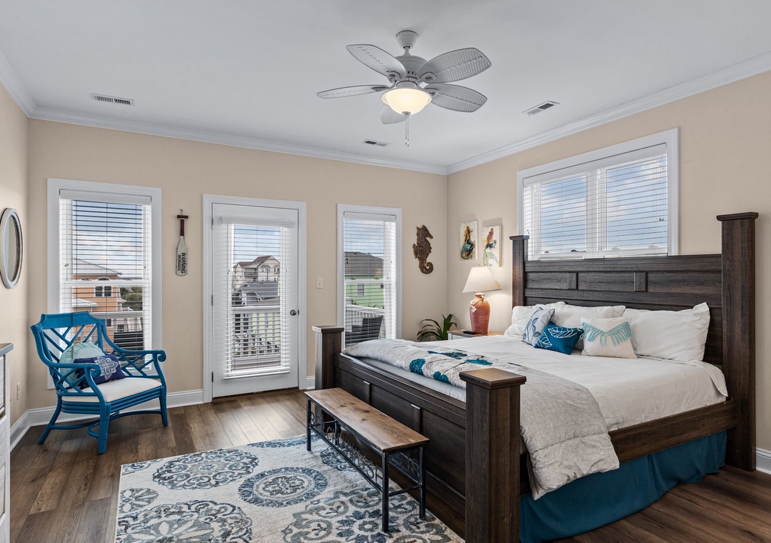 Master Bedroom with Oceanviews
