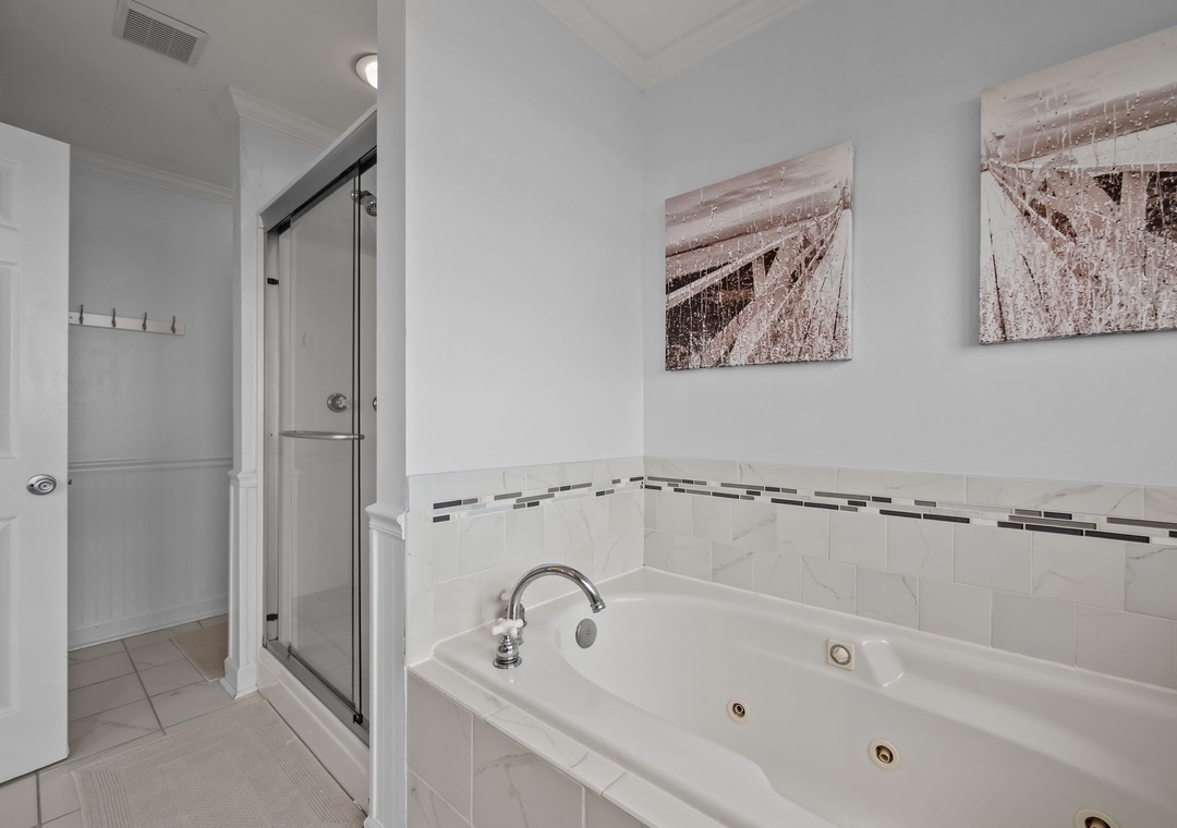 Primary Suite Bathroom Tub