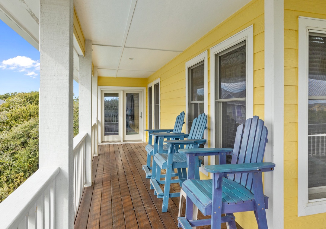 Main Deck Off of the Dining Room