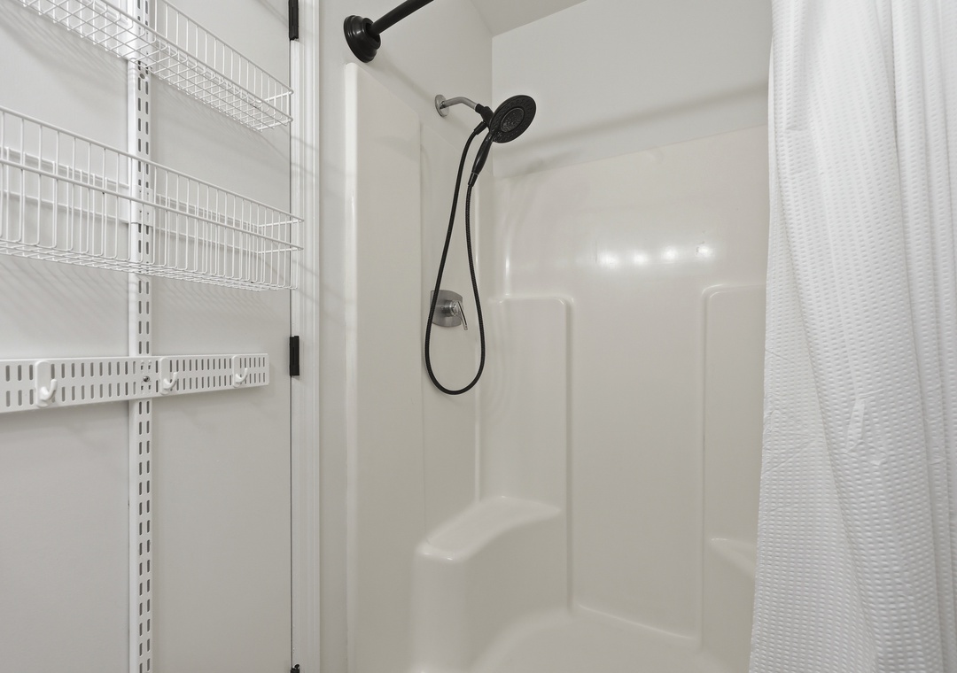 Dolphin Reach Down | Hall Full Bathroom