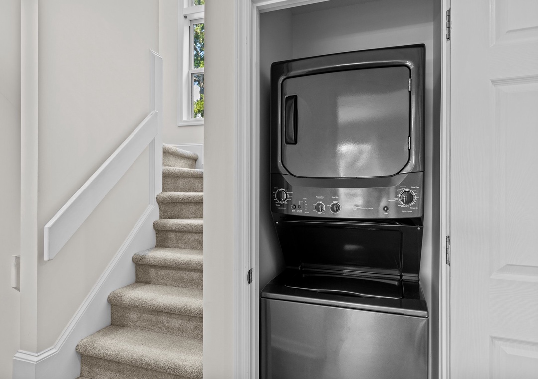 Hallway laundry