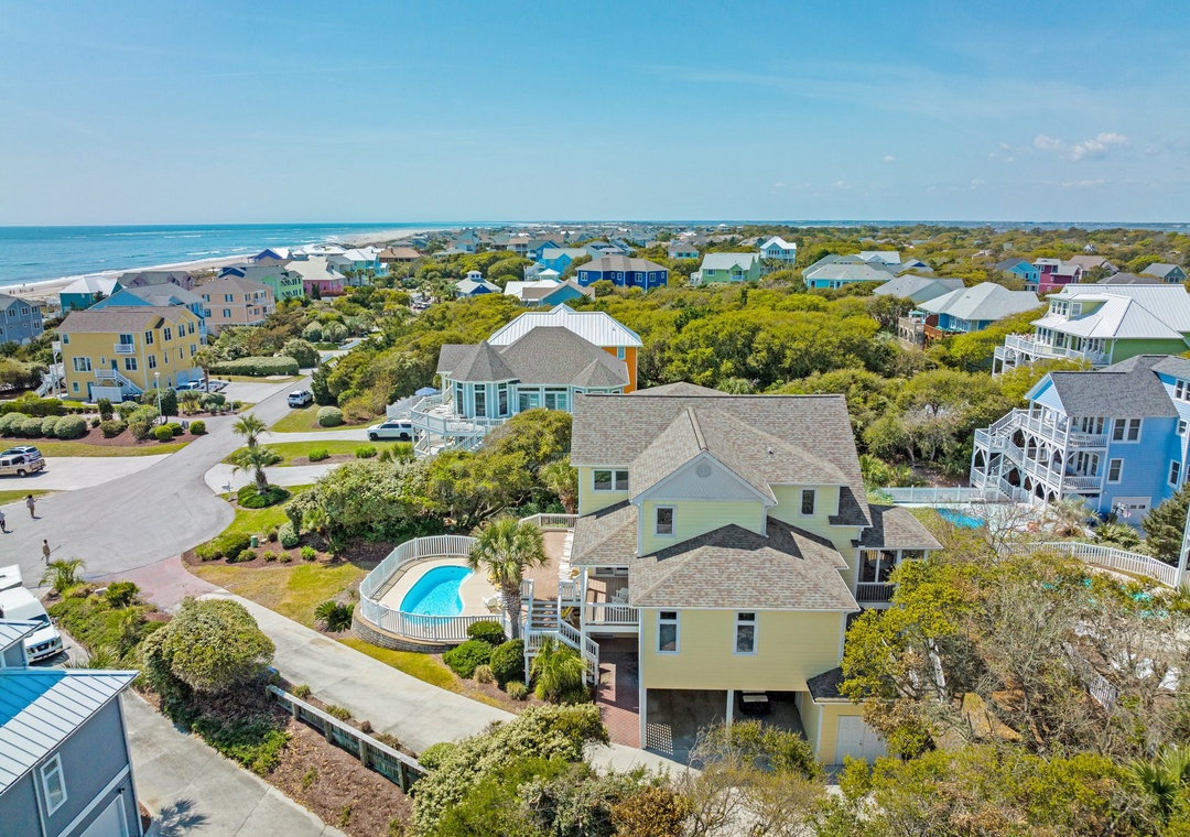 Aerial View of Sunburst