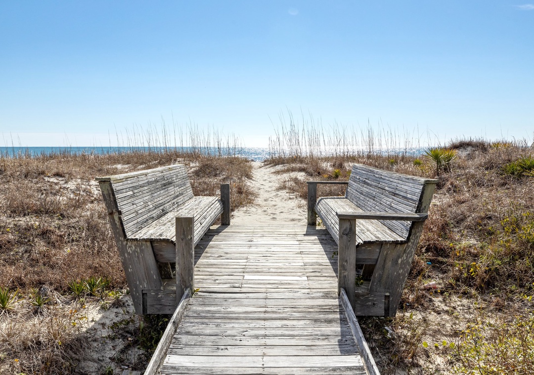Beach walkway