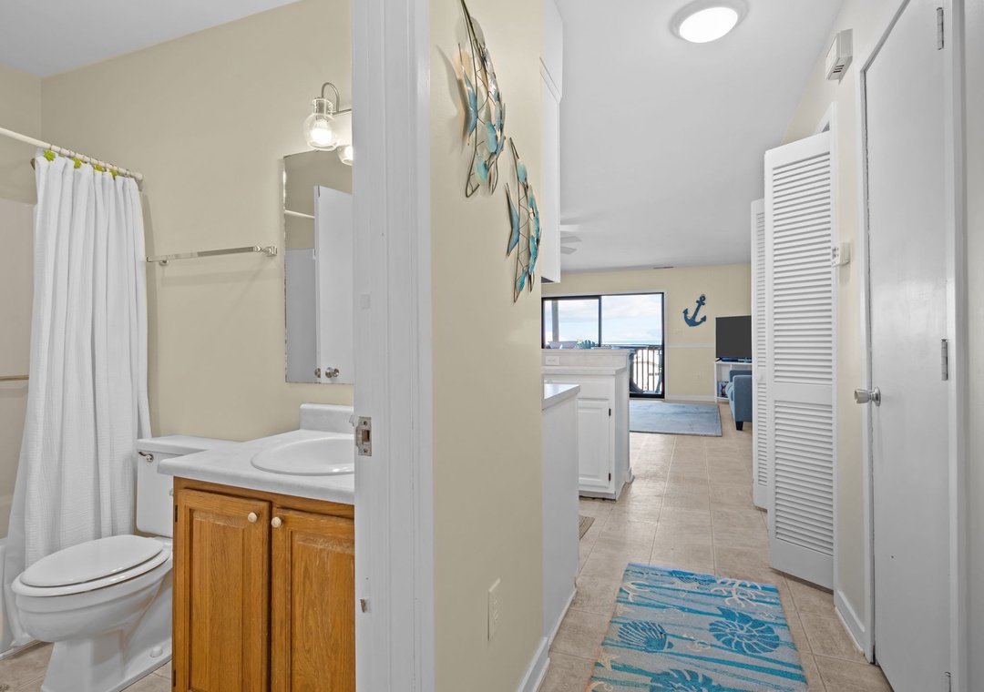 HALLWAY BATHROOM ENTRANCE