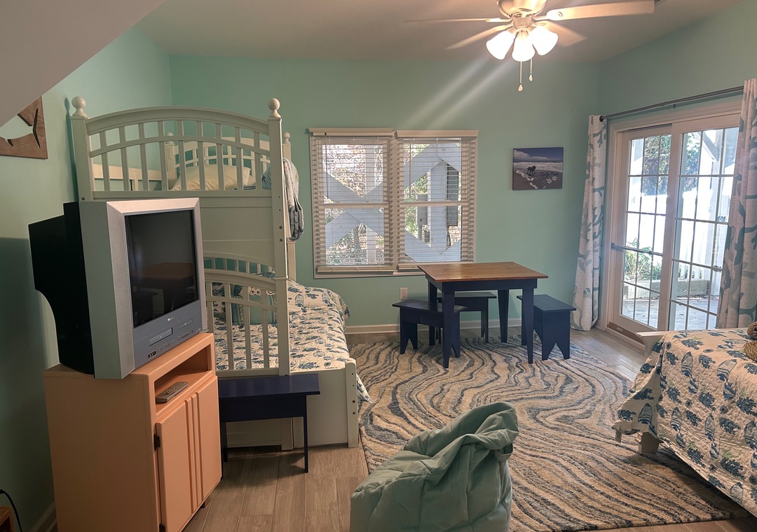 Ground Level Bunk Area