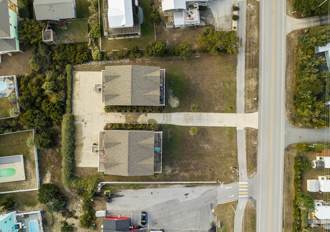 Aerial View... Home is the unit towards the top of the image