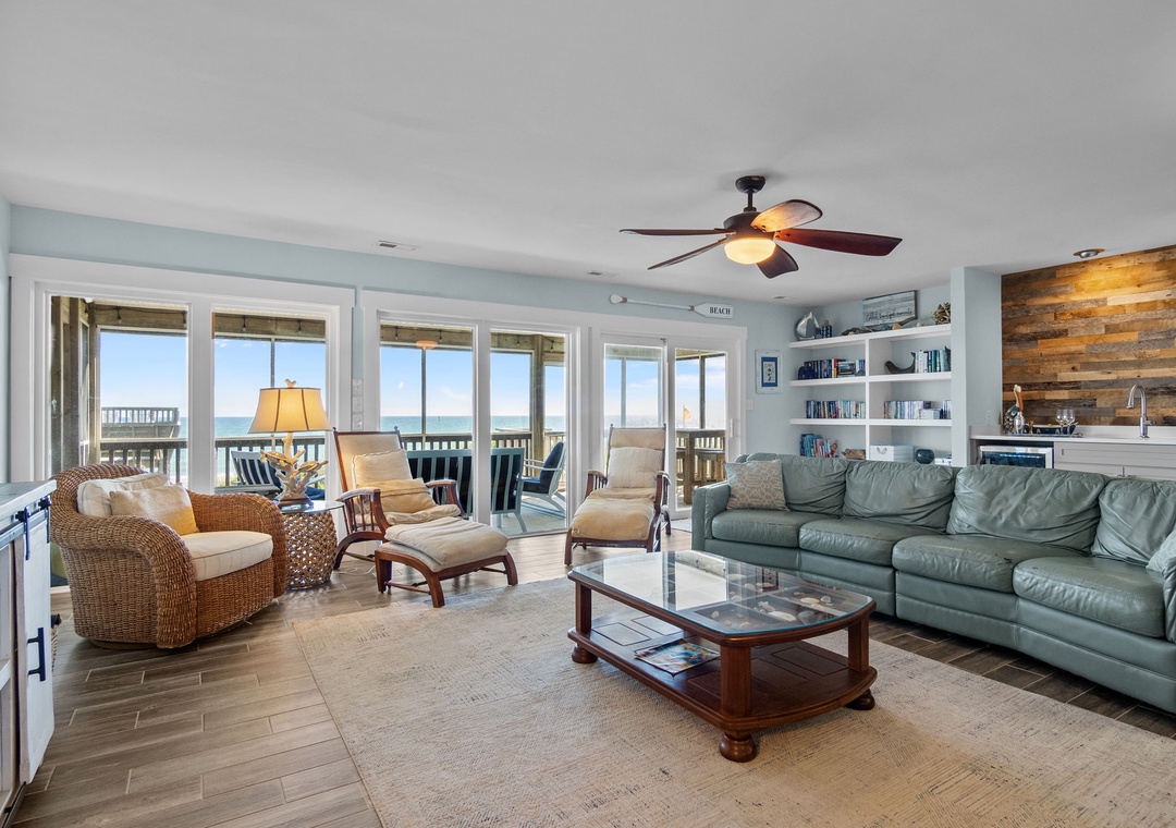 Ocean Front living room