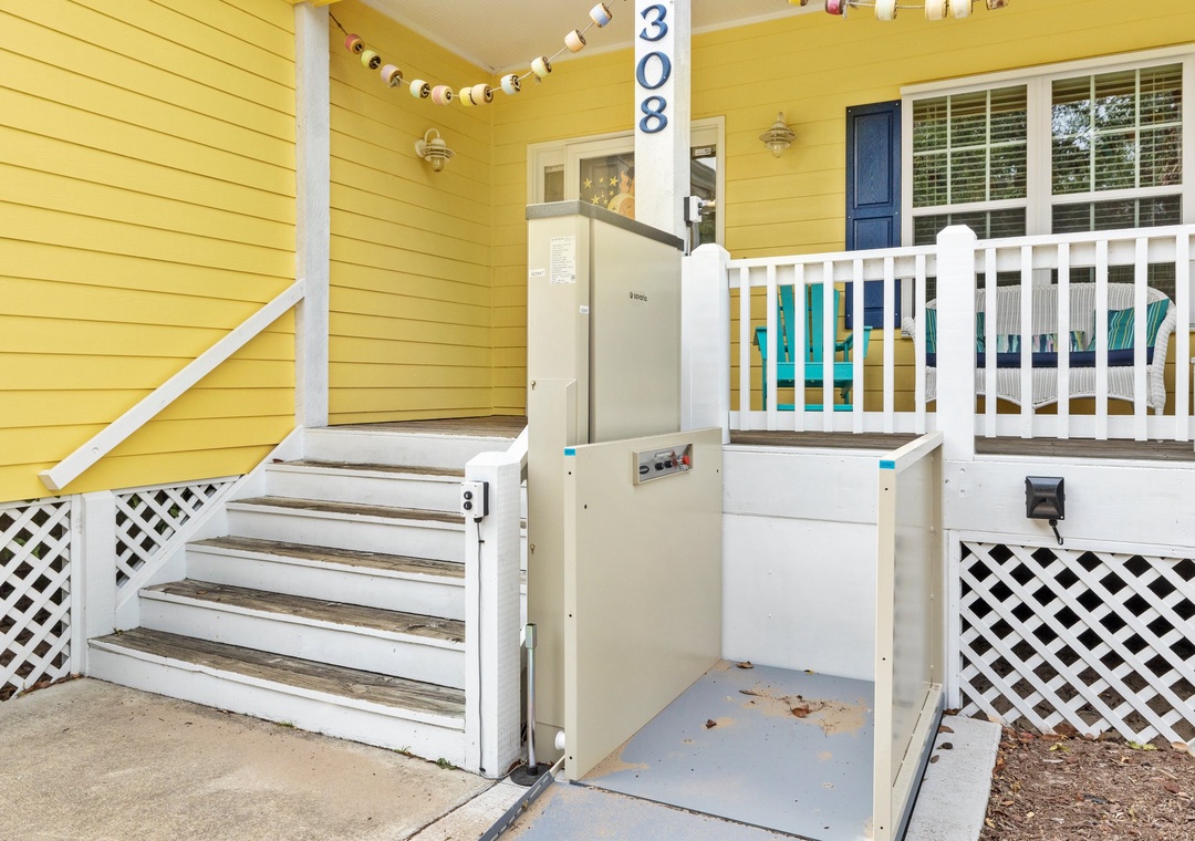 Wheelchair Lift- Sunnyside Up