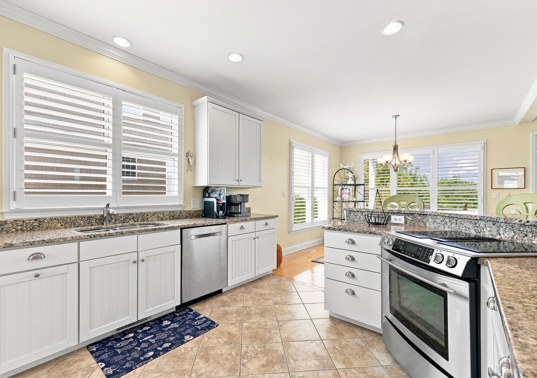 Blue Chair Stays | Kitchen