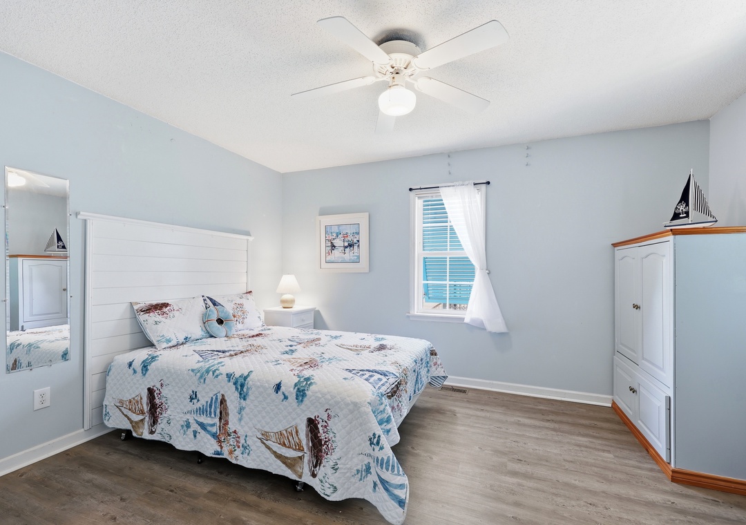 Ospreys Nest | Second Floor Bedroom
