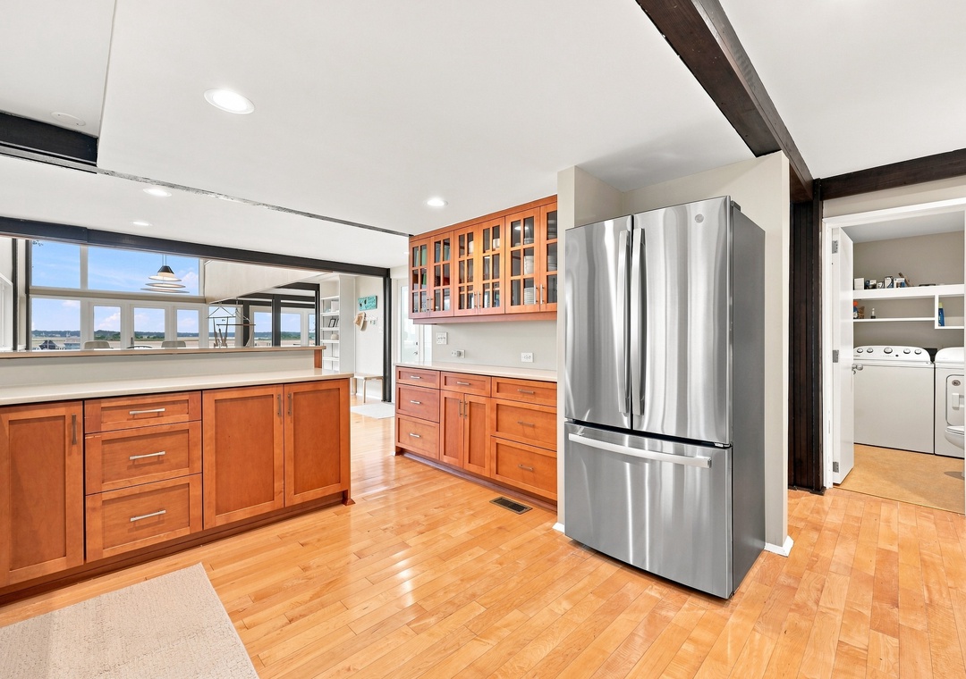 Bogue House | Kitchen and Laundry Area