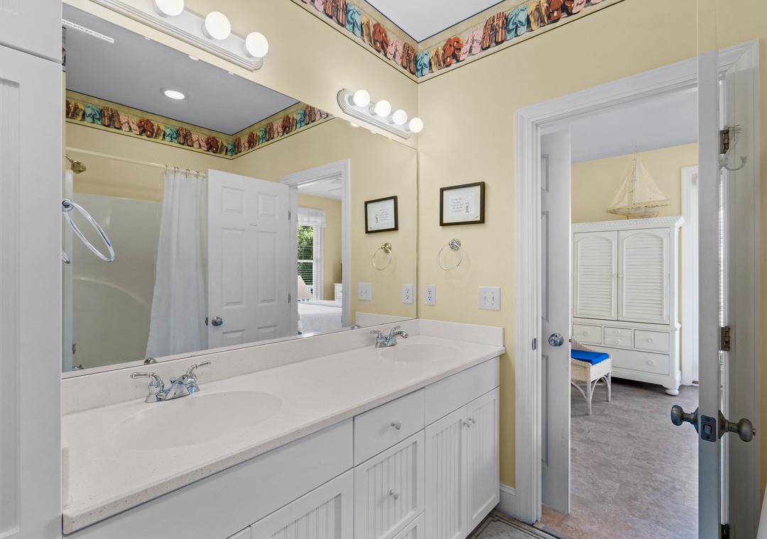 Attached bathroom