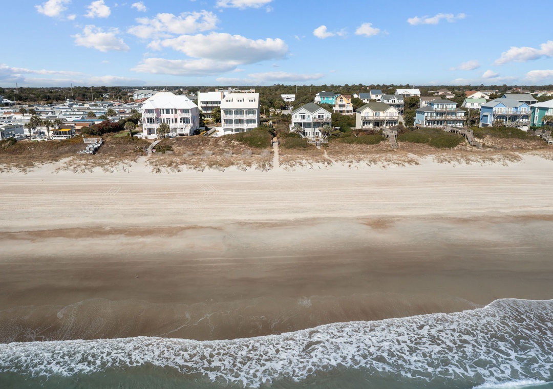 Beach Near the Access.