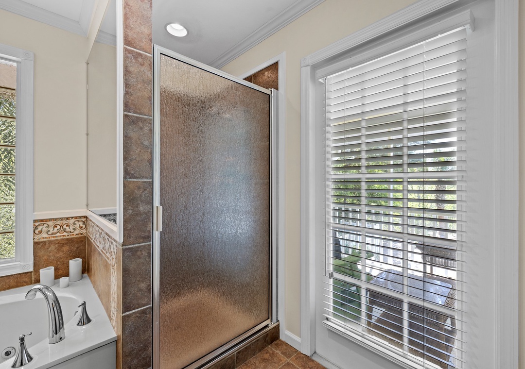Primary King Suite Shower