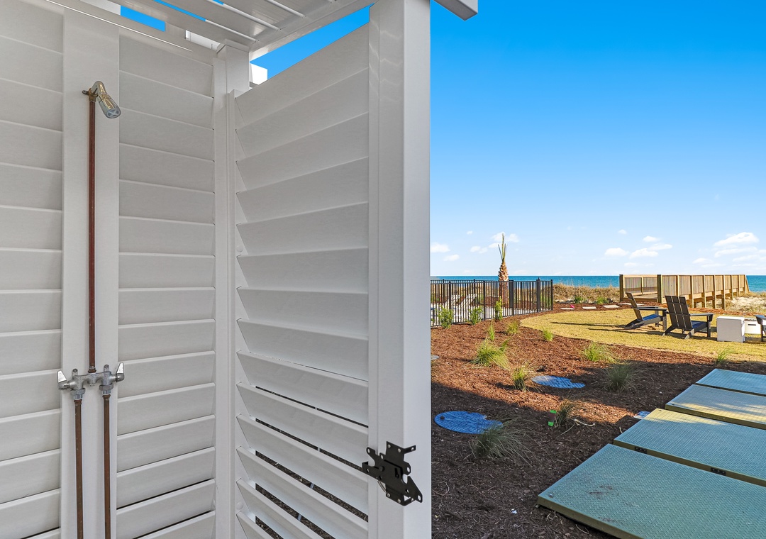 Sea Spray West | Outdoor Shower and Beach Path