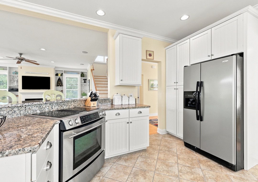Blue Chair Stays | Kitchen
