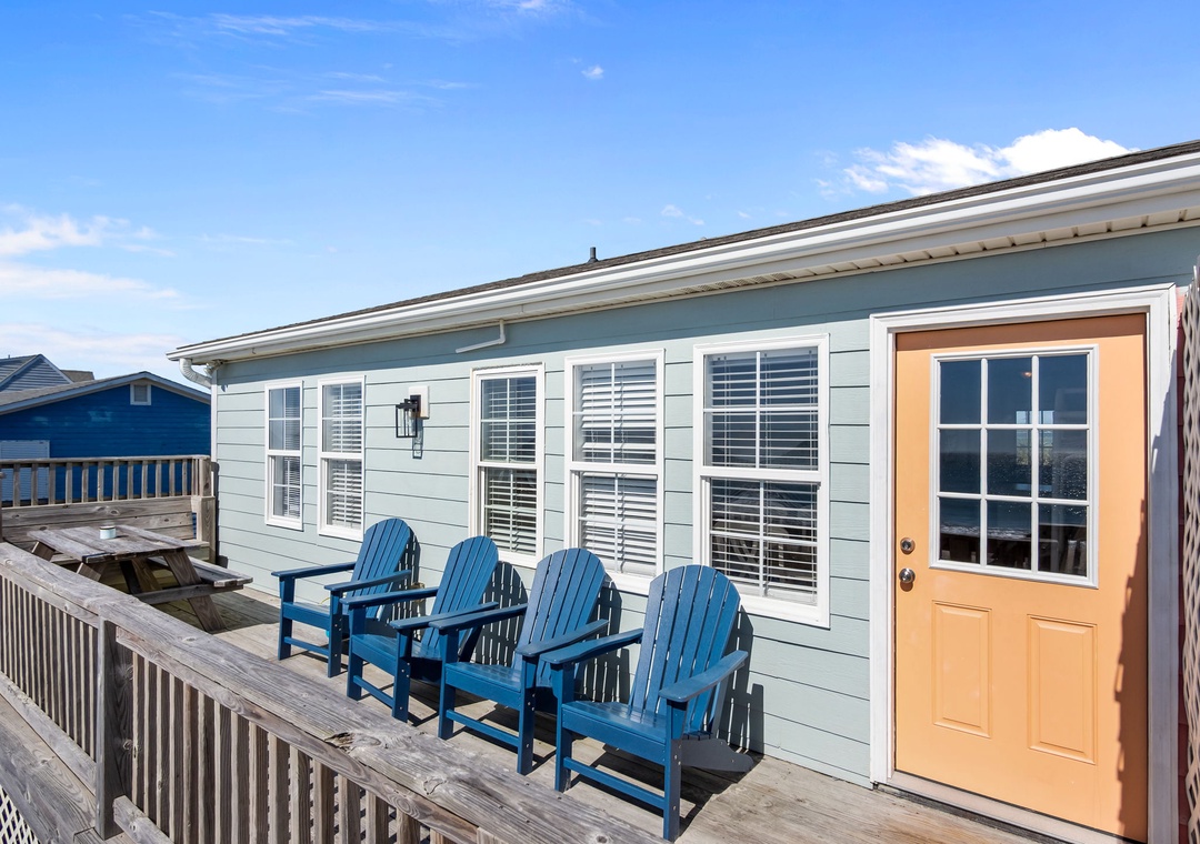 Ocean Front Deck