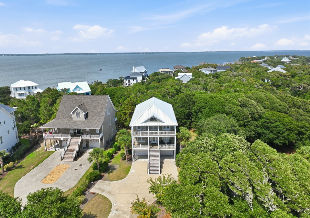 Blue Chair Stays | Aerial View