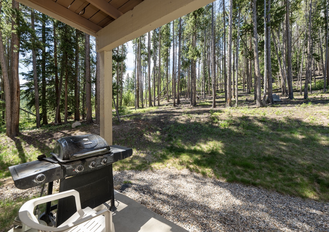 Fire up your barbecue while surrounded by towering pines - your private forest escape awaits.