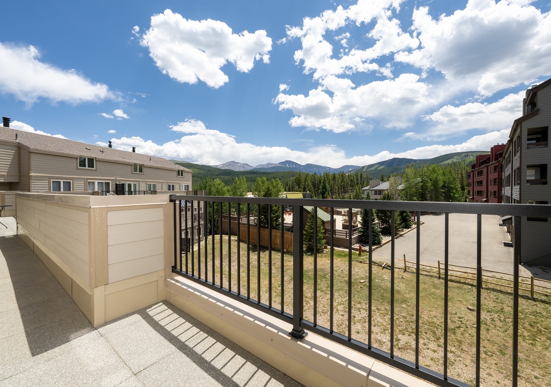 Step onto your private balcony and soak in breathtaking mountain views that stretch endlessly across forested peaks and valleys.