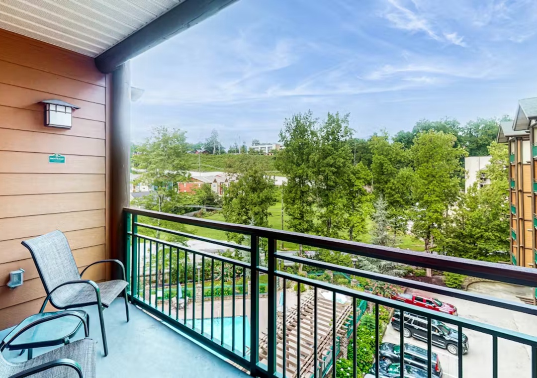 Step onto your private balcony and soak in peaceful tree-lined views while enjoying morning coffee in the fresh air.