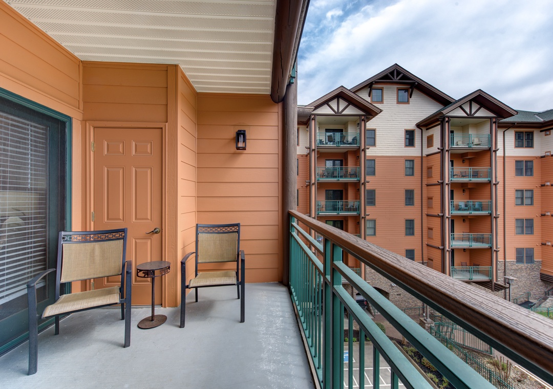 Unwind on your private balcony with morning coffee, watching the day begin from your peaceful outdoor retreat.