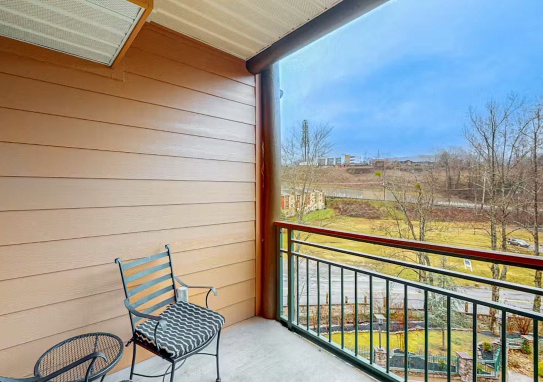 Step onto your private balcony and unwind with scenic views stretching across the peaceful neighborhood landscape.