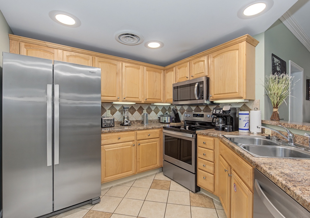 Stainless steel appliances