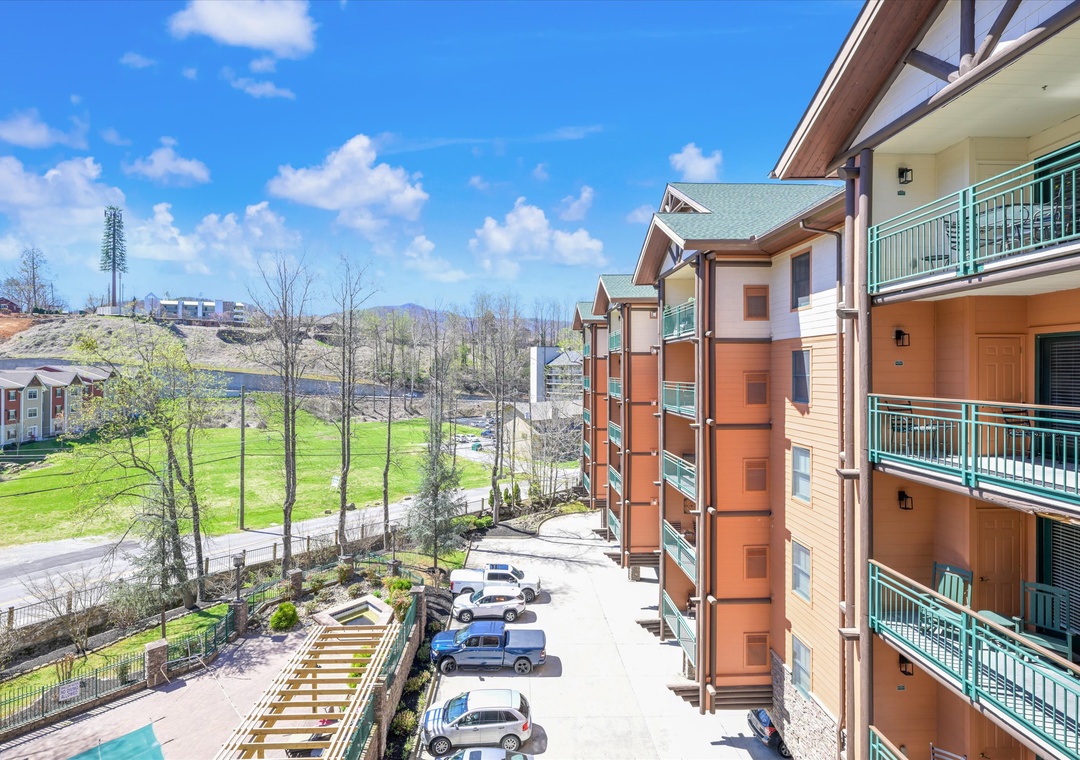 Views from the balcony