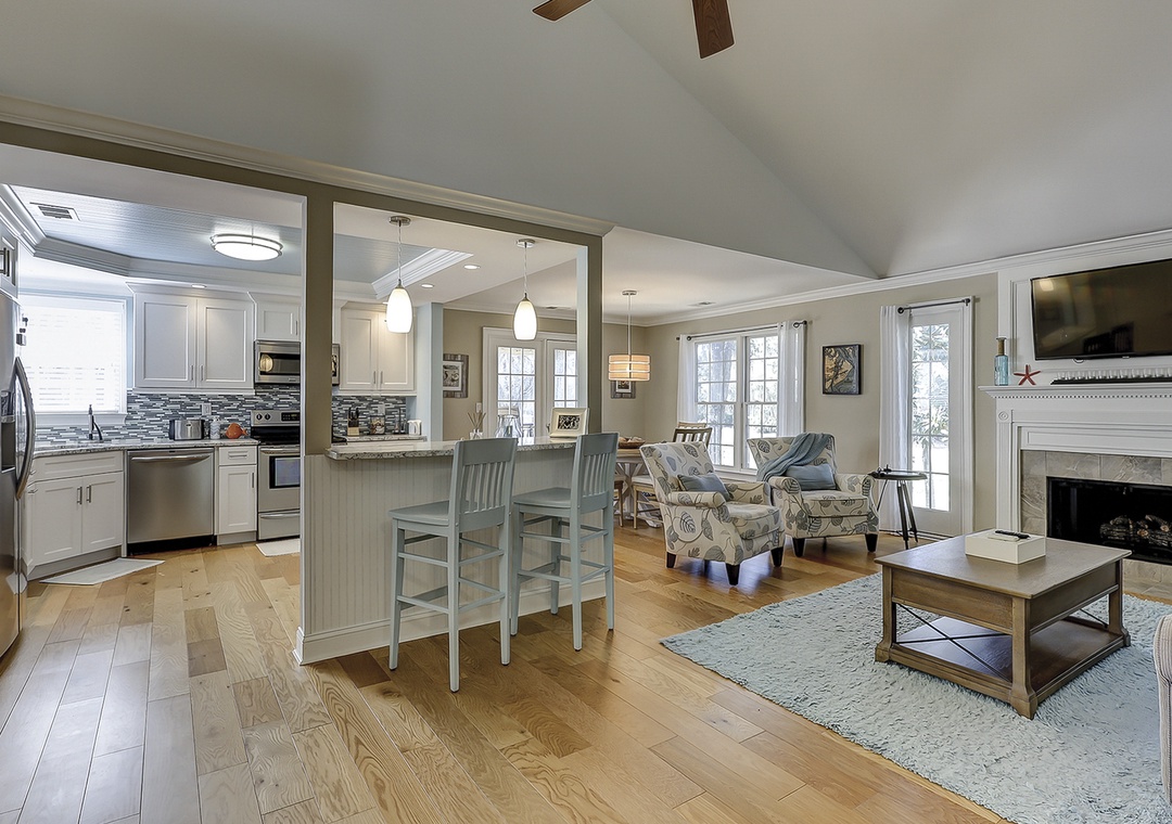 Living Area/Kitchen Bar