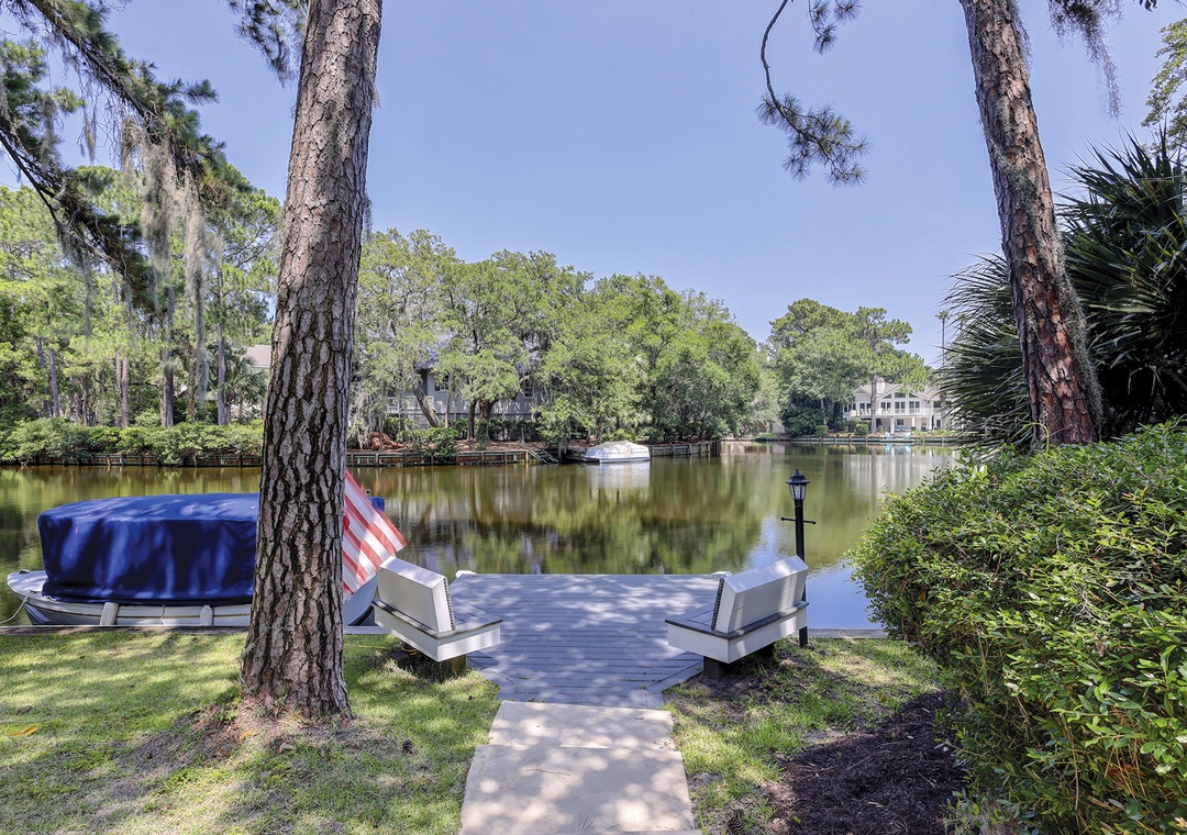 Private Dock on 11 Mile Lagoon