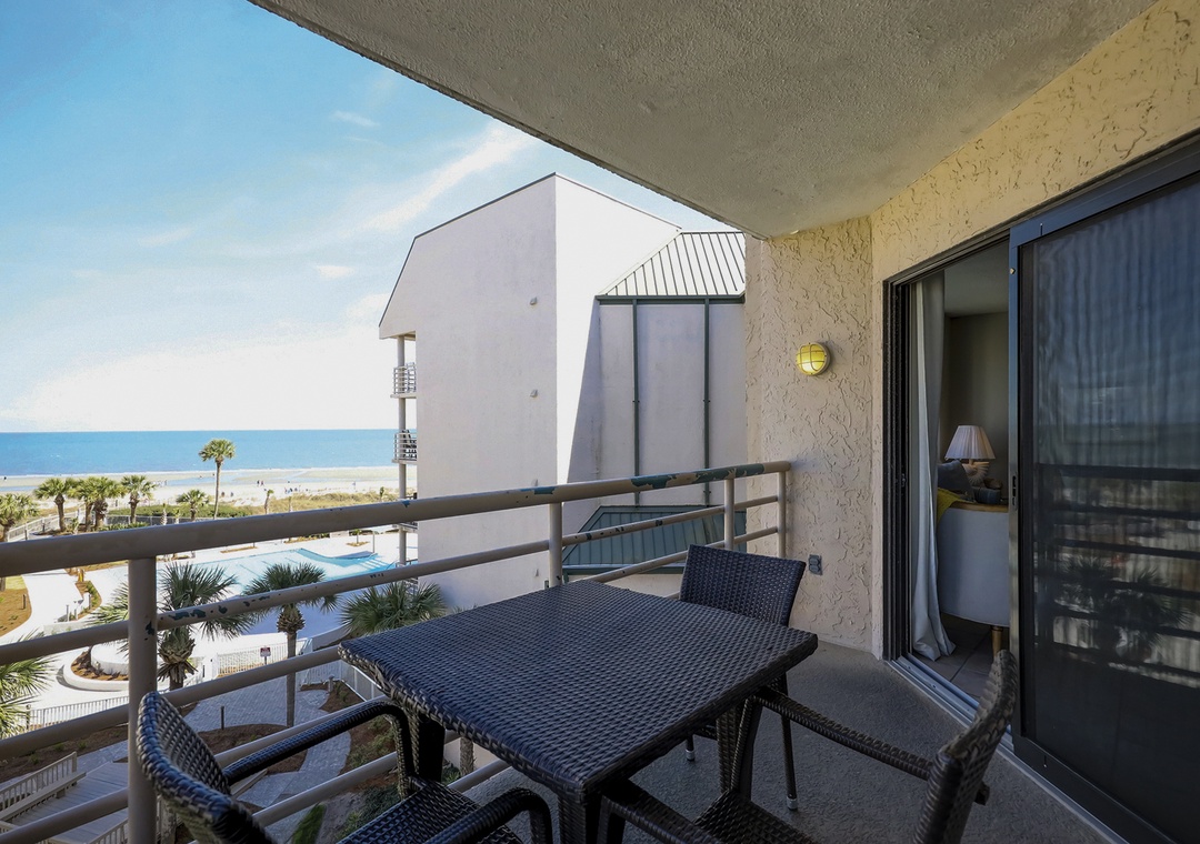 Living Room/Main Bedroom Balcony