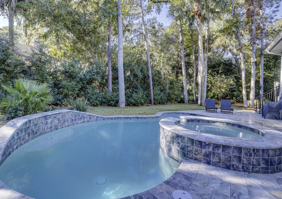 Pool and Spa Area