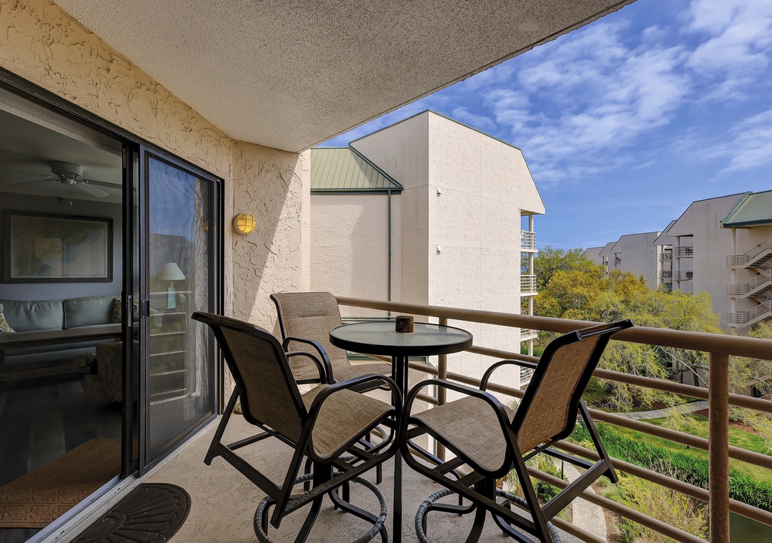 Living Area/Main Level Balcony