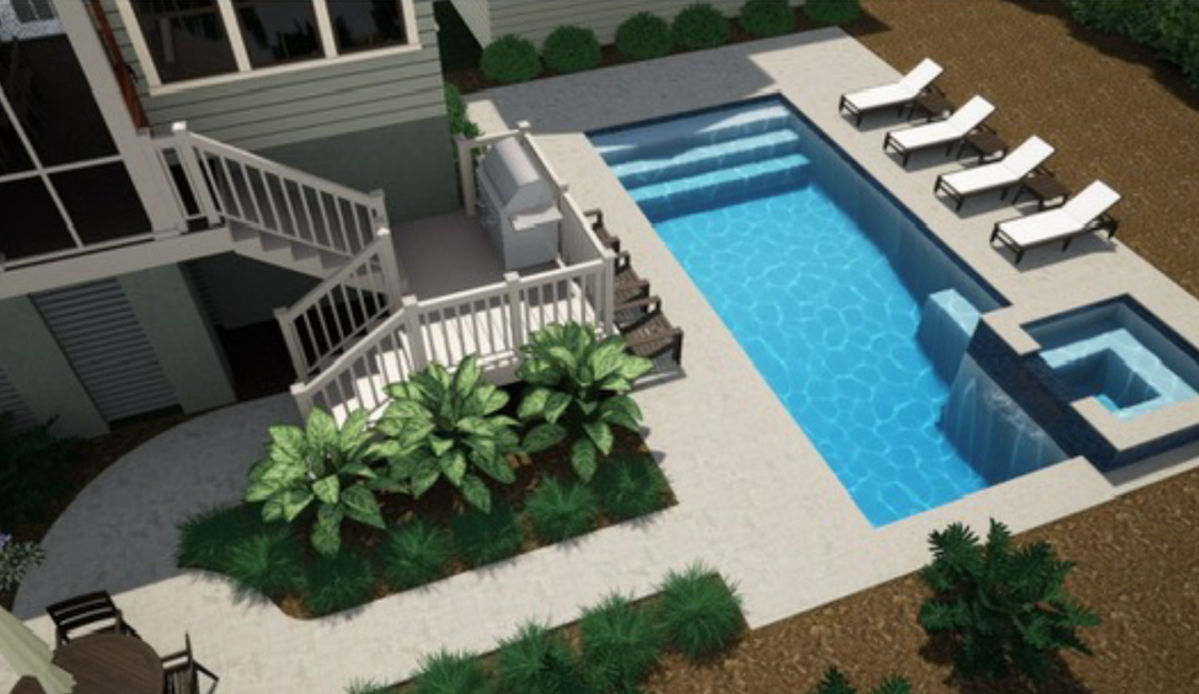 Pool rendering - completed by Summer 2027