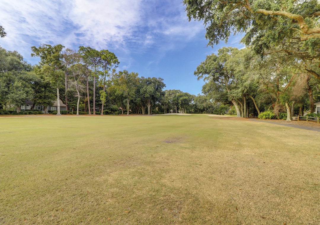 Golf View from Property