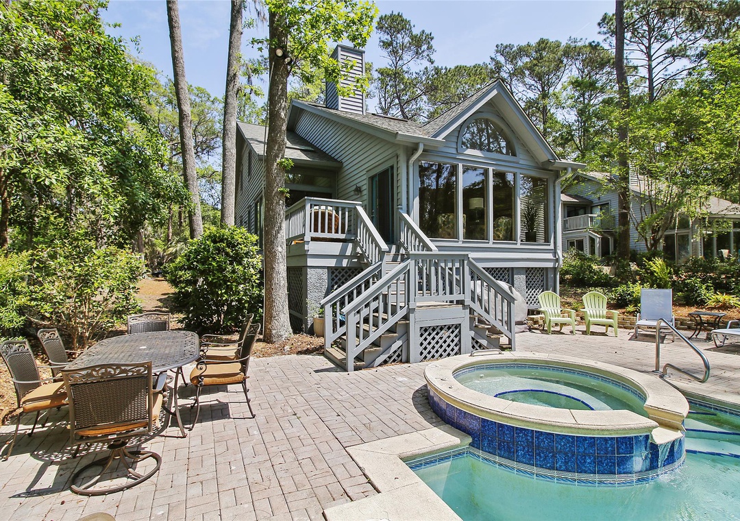 Exterior-Pool Area Sitting Area