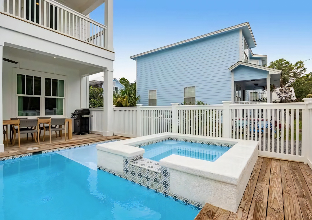 Unwind in your private spa, designed for pure relaxation.