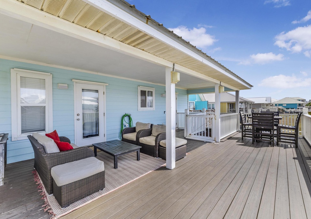 Balcony seating