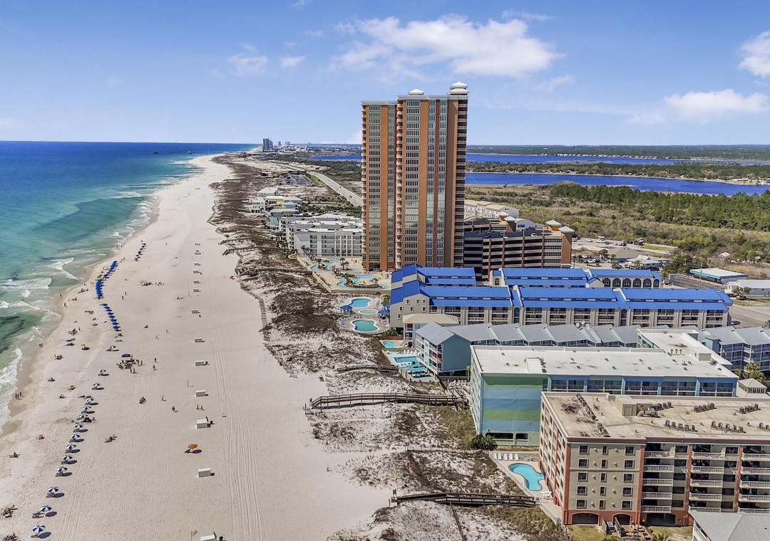 Orange Beach aerial views