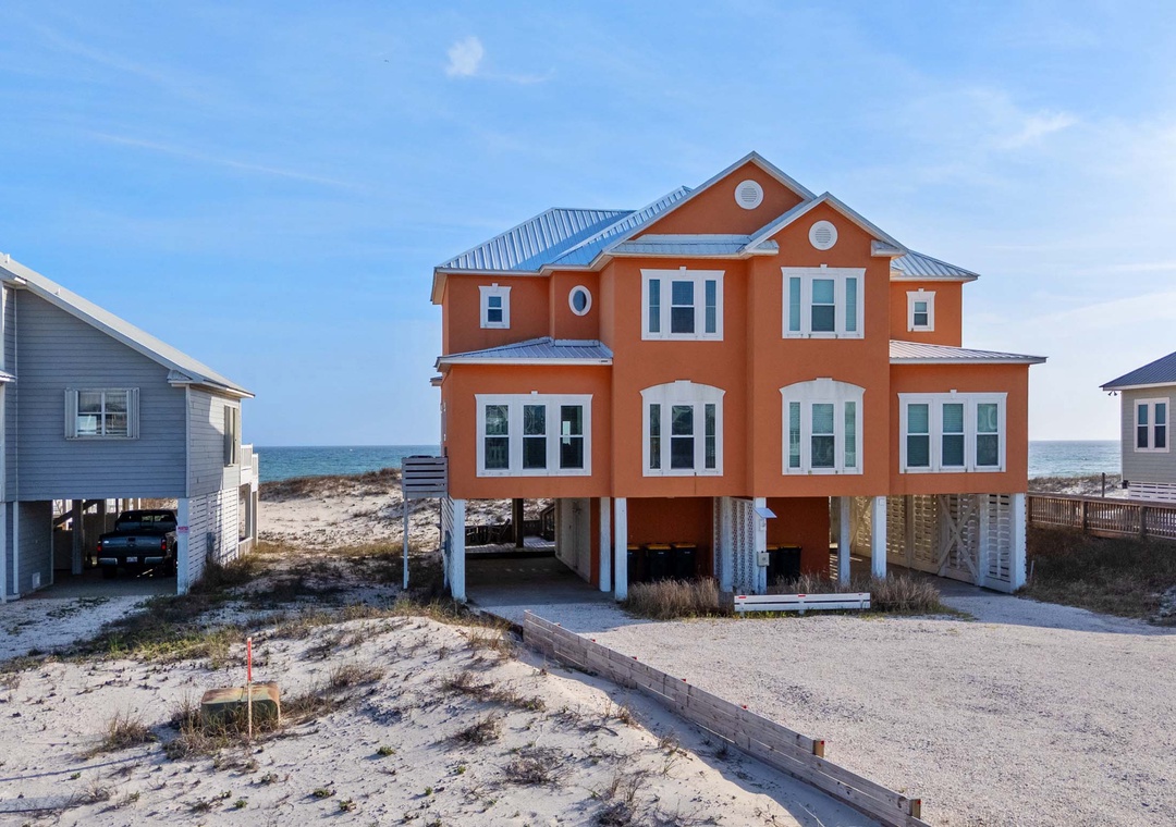 Plenty of parking at Coral Reef East