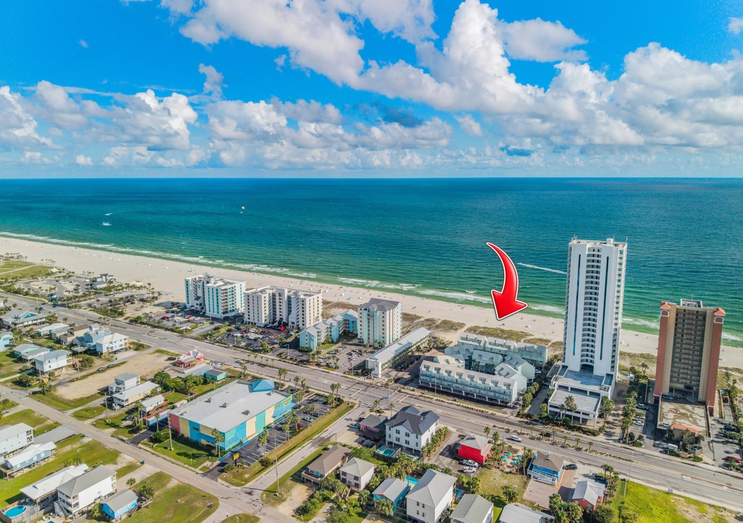 Aerial view of Ocean Reef