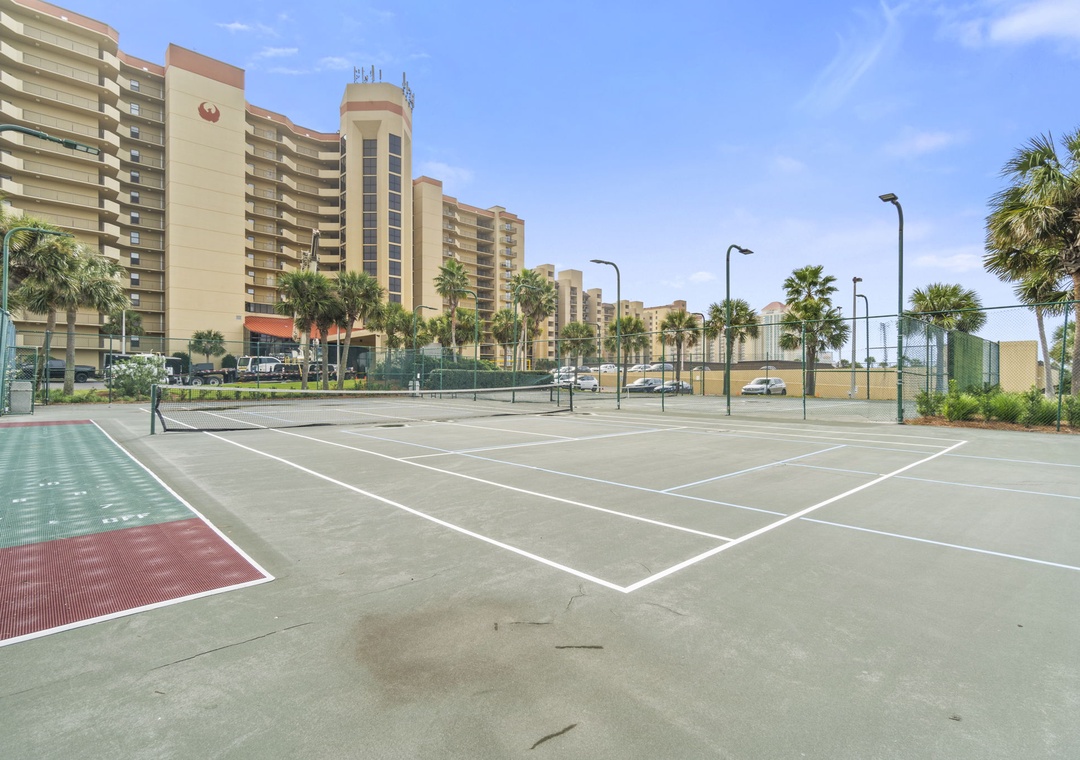 Tennis courts